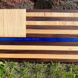 American flag cutting board