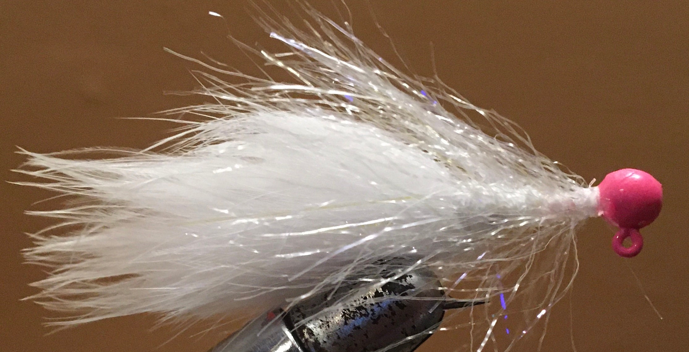 5 Hand Tied Marabou Jigs Trout Steelhead 1/16 oz. White Etsy