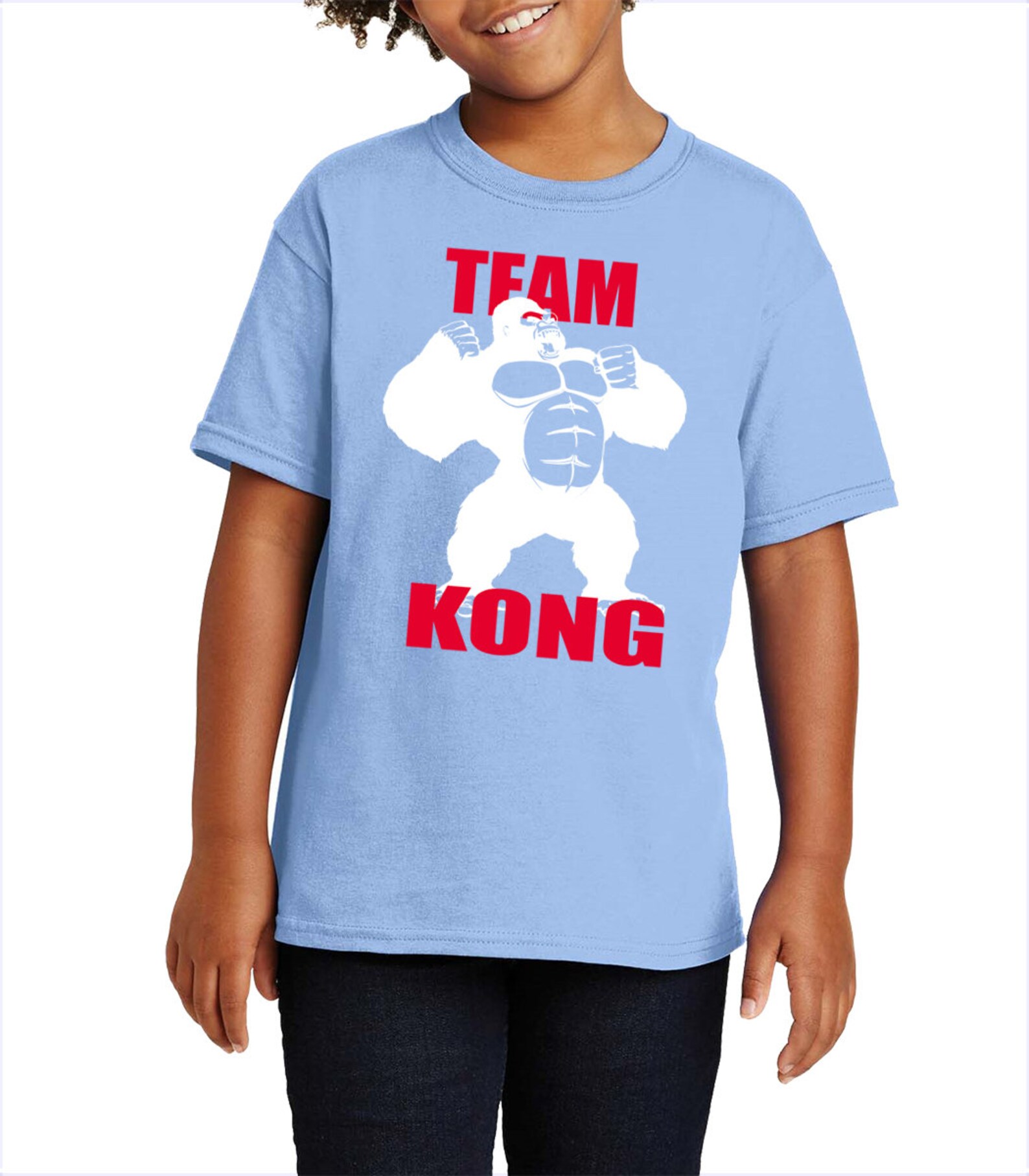 Team Kong Kids TShirt King Kong Uinsex Youth Shirt Etsy