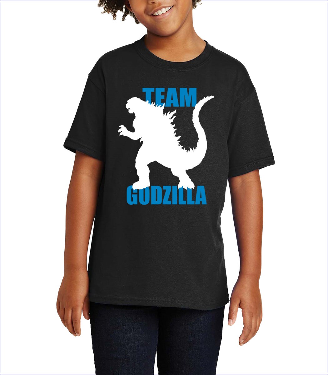 Team Godzilla Kids TShirt Godzilla Uinsex Youth Shirt Etsy
