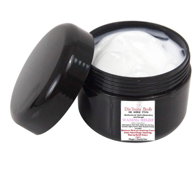 Antibacterial Waxing Relief Cream Maximum Strength Numbing Etsy