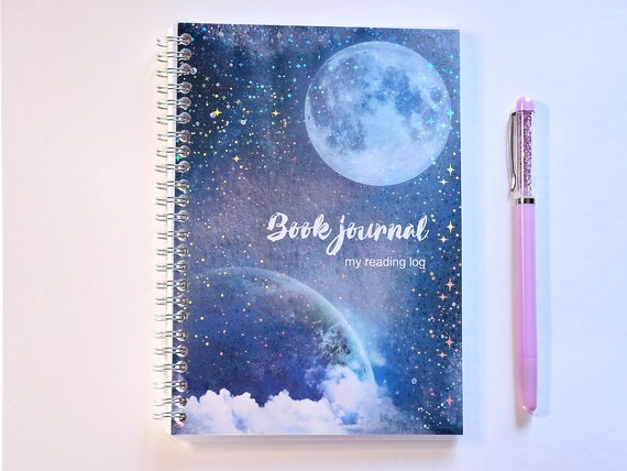 Book Journal, Holographic Cover, Reading Journal, Spice Reading Planner,  Booktok, Reading Tracker, Reading Log, Book Review, Bookshelf 