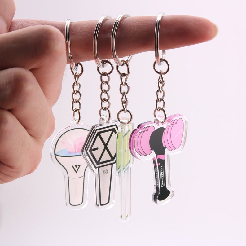 KPOP KPOP Keyring Keychain BTS Exo Twice Blackpink Seventeen Etsy UK