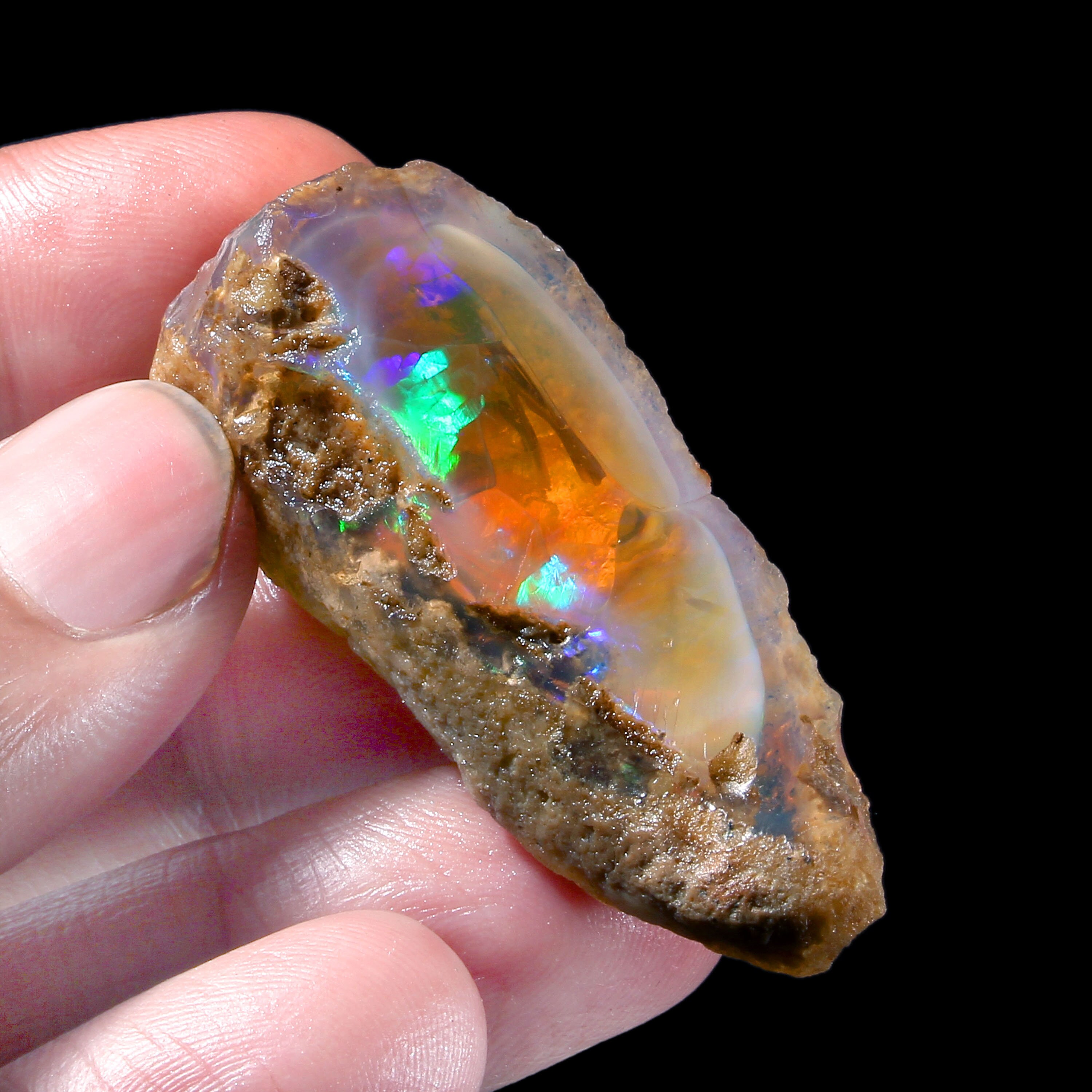 86 ct Natural Opal Stones Opal Crystal Welo Opal Rough Opal | Etsy
