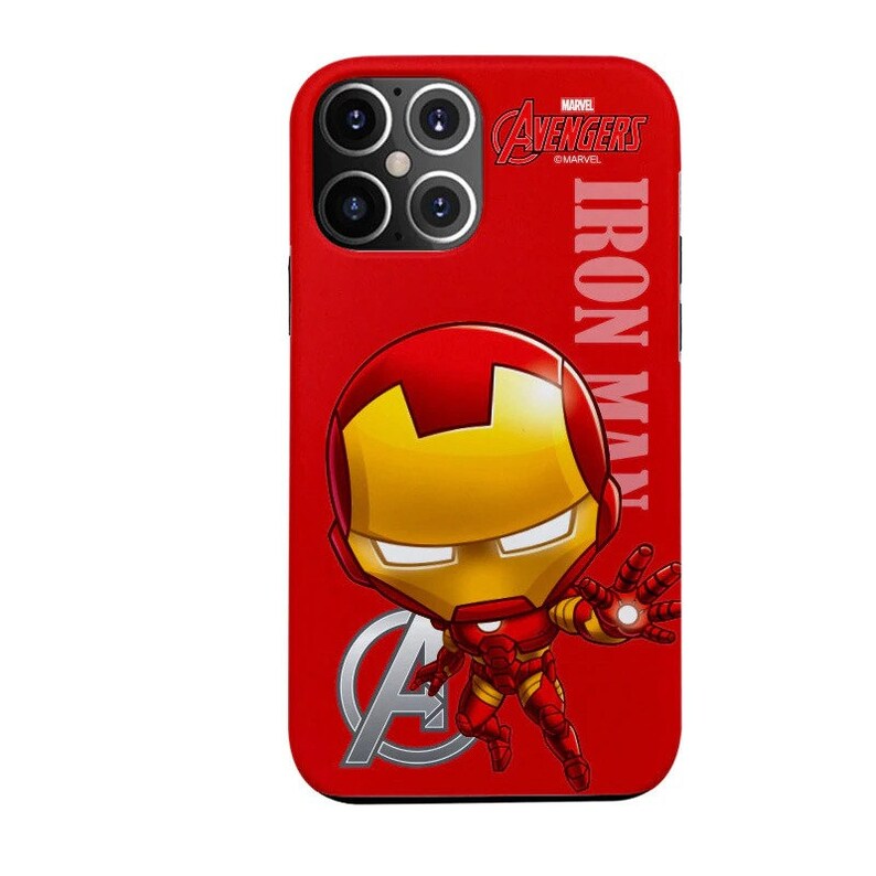 Avengers iPhone Case For iPhone 12 Pro Max Captain America Iron Man Marvel Phone Case iPhone 11 Pro Max Xs Max Xr X Hulk Thor