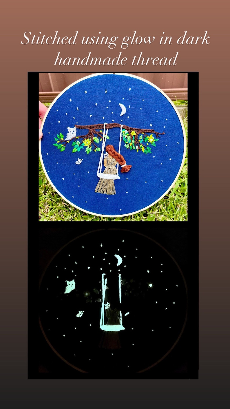 Glowinthedark cotton thread for jessecmault and etsy Glowinthedark cotton thread for jessecmault and etsy