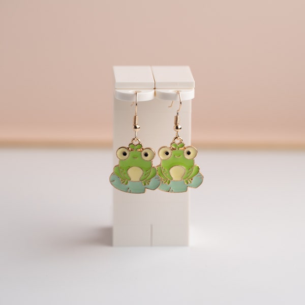 1 x Pair Cute Frogs Hook Dangle Drop Earrings Jewellery Adorable gift - Multiple looks - sent from AUSTRALIA (Sydney) FREE SHIPPING