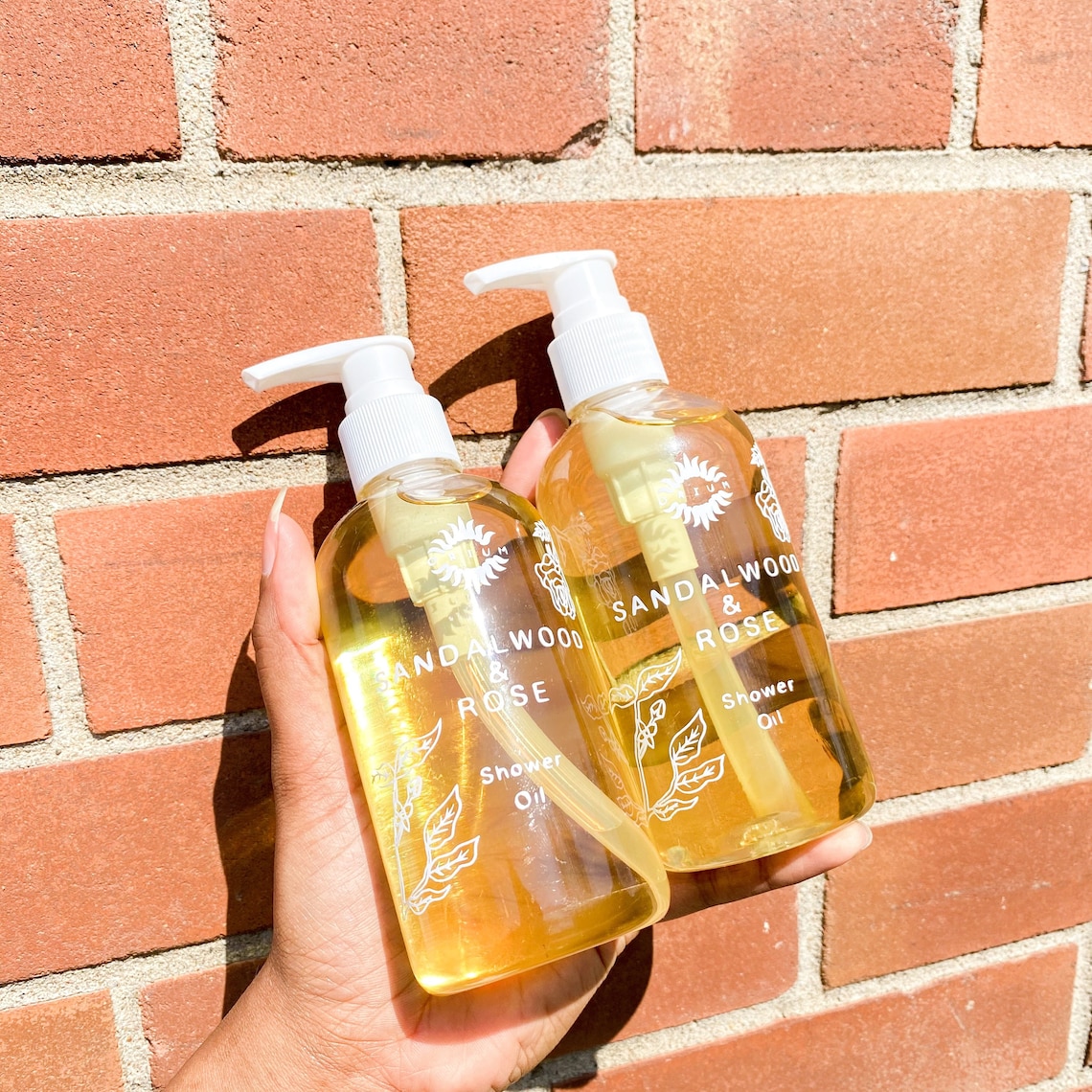 Shower Body Oil Natural Handmade Spa Oil Shower Etsy