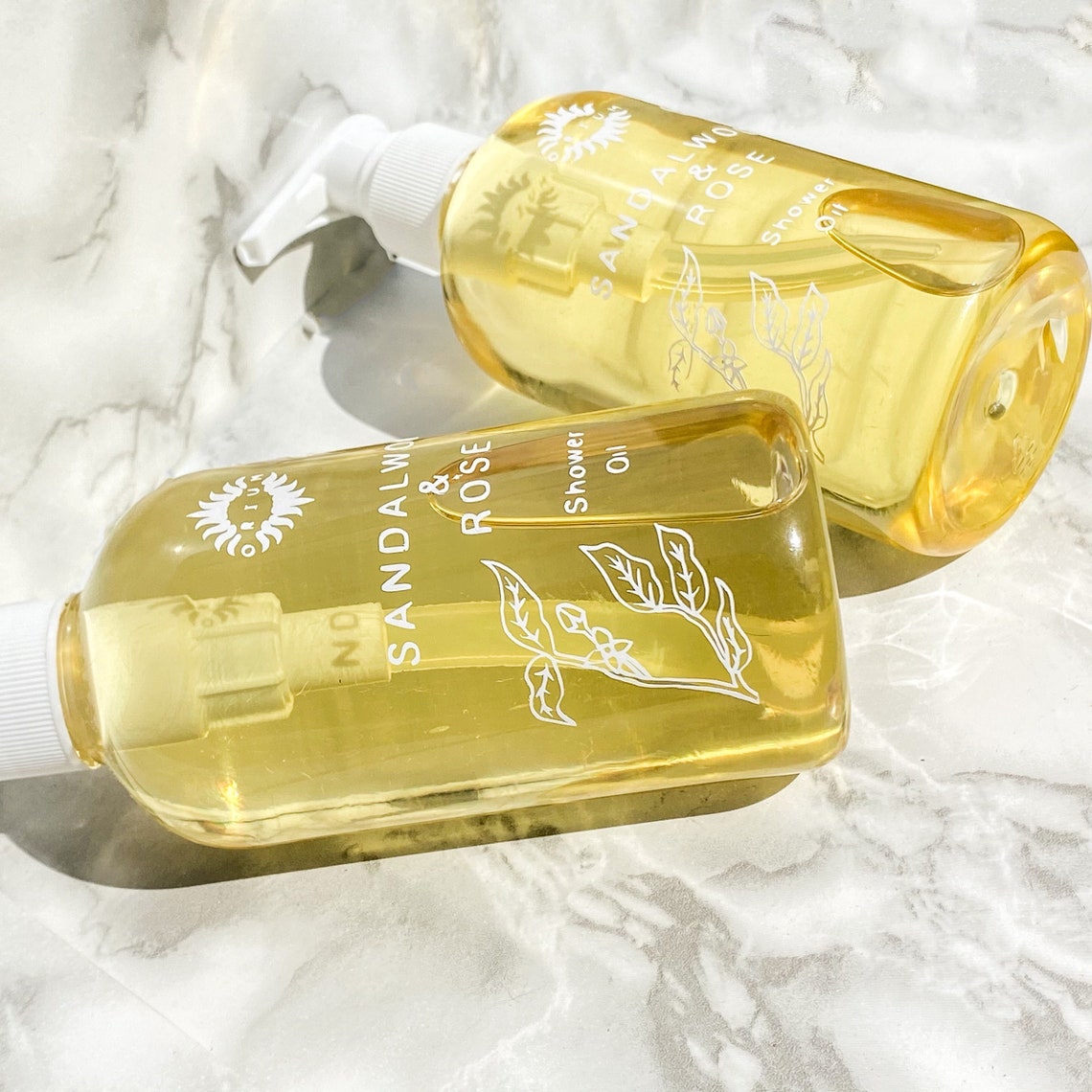 Shower Body Oil Natural Handmade Spa Oil Shower Etsy