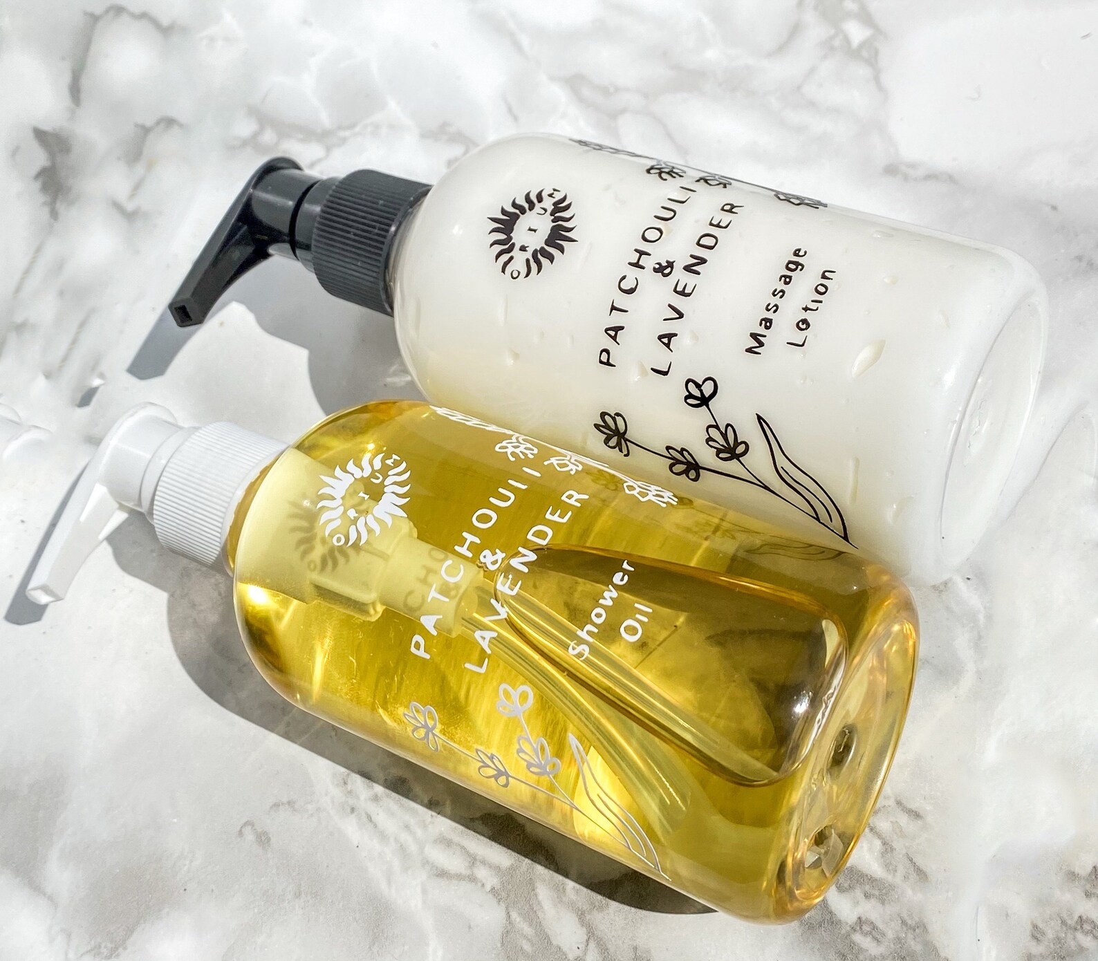 Shower Body Oil Natural Handmade Spa Oil Shower Etsy