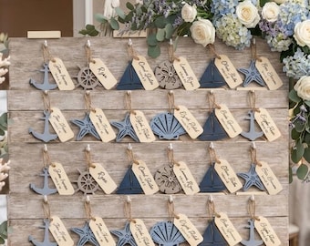 Coastal Keychain Seating Chart