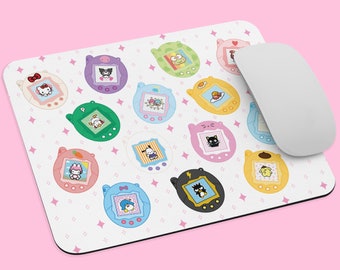 Sanogotchi Mouse Pad | Y2K Themed Gamer Pad| Kawaii Mouse Pad | Gaming Pad | Gift Idea