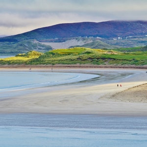 Narin Strand Donegal, plage de Portnoo, impression de photographie, Irlande, liens de golf, parcours, art mural, décoration intérieure, côte irlandaise, Gweebarra