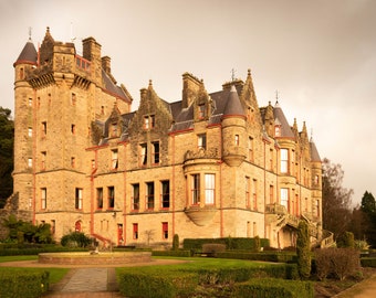 Belfast Castle, photo, print, Northern Ireland, artwork, wall art,