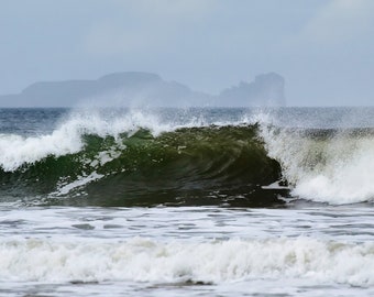 Tory Island photo print, Donegal, Ireland, Falcarragh beach, Wild Atlantic Way, Ocean waves breakers surf, sea, wall art, home decor.