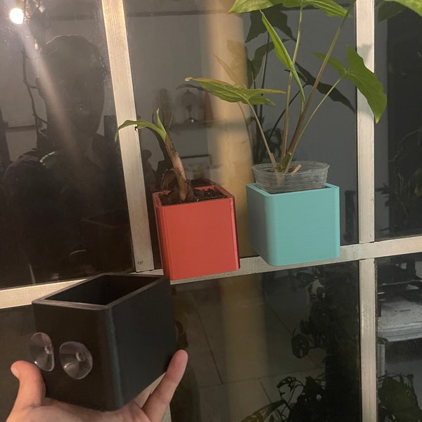 Suction Cup Window Planter