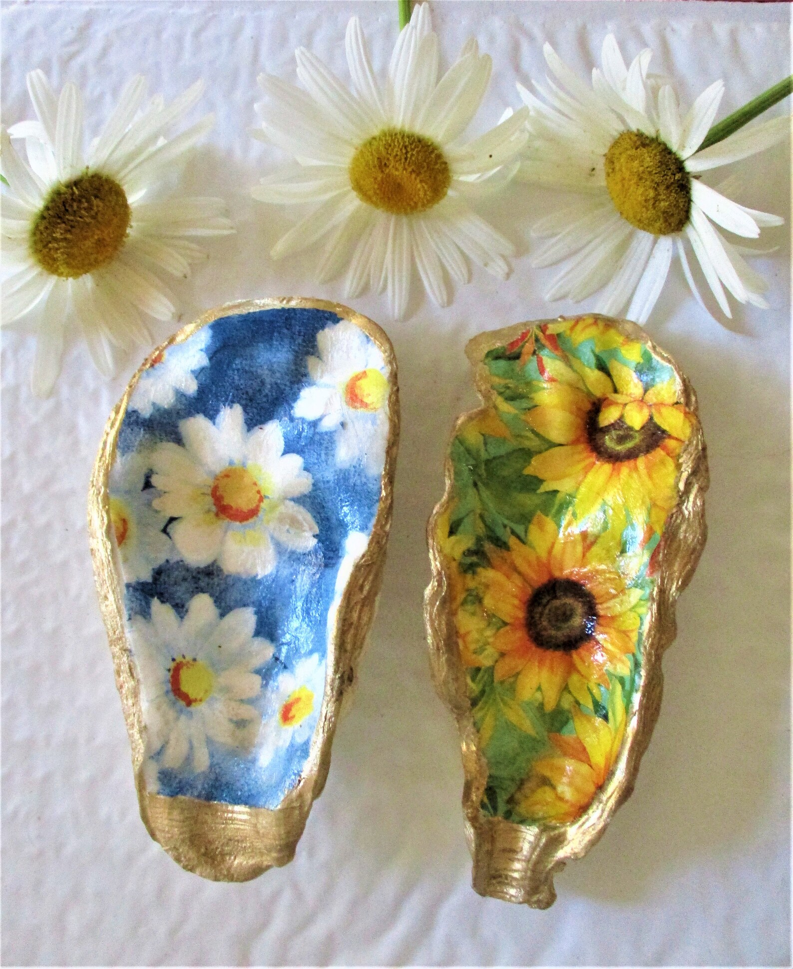 Craft kit kit with shells DIY 14 shells decoupage napkins Etsy