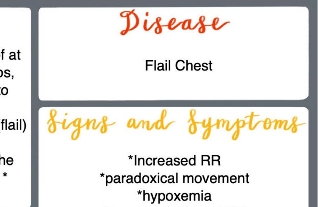 Flail Chest Review Etsy
