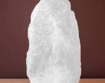 Pure White Salt Lamp, Authentic Himalayan Salt Lamp, Pure and Authentic Salt Lamp
