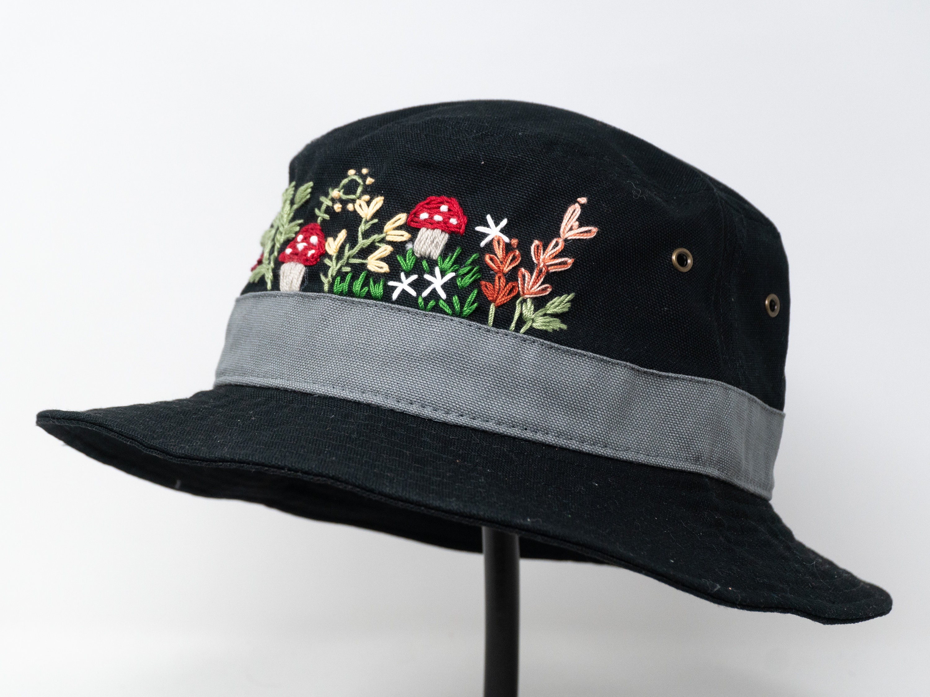 YIPOCH Beautiful Floral Bucket Hats for Men Women,Fishing
