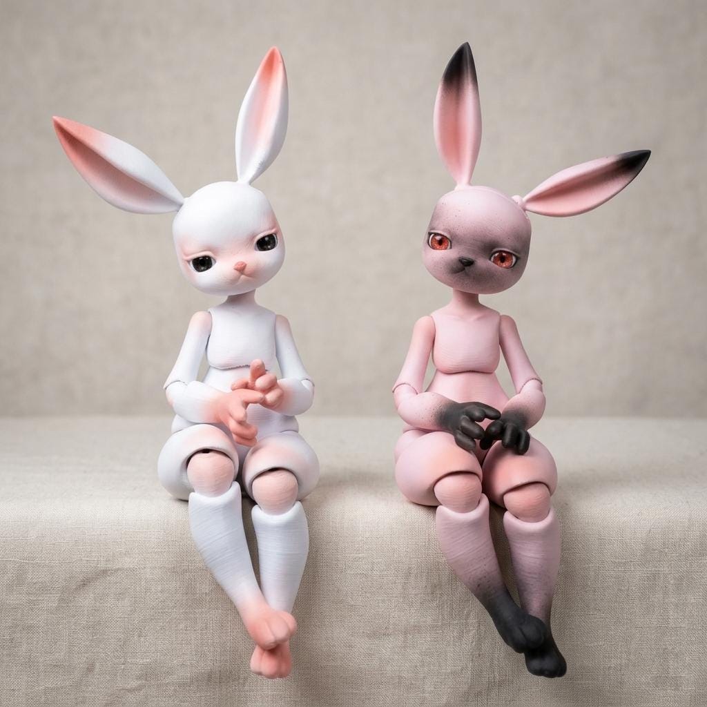 Furry doll - Etsy 日本