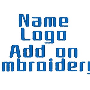 Logo / Name / Words Embroider add on to existing hats, machine embroidery personalization