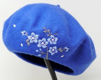 帽子 EMBROIDERY BIG BERET D-00993 /EMBROIDERY BIG BERET 】 – THE H.W.DOG&CO.