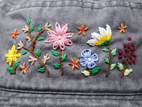 Hand Embroidered Bucket Hat Hand Embroidered Stars Bucket Hat Hand Embroidered Bucket Hat Hand Embroidered Stars Bucket Hat