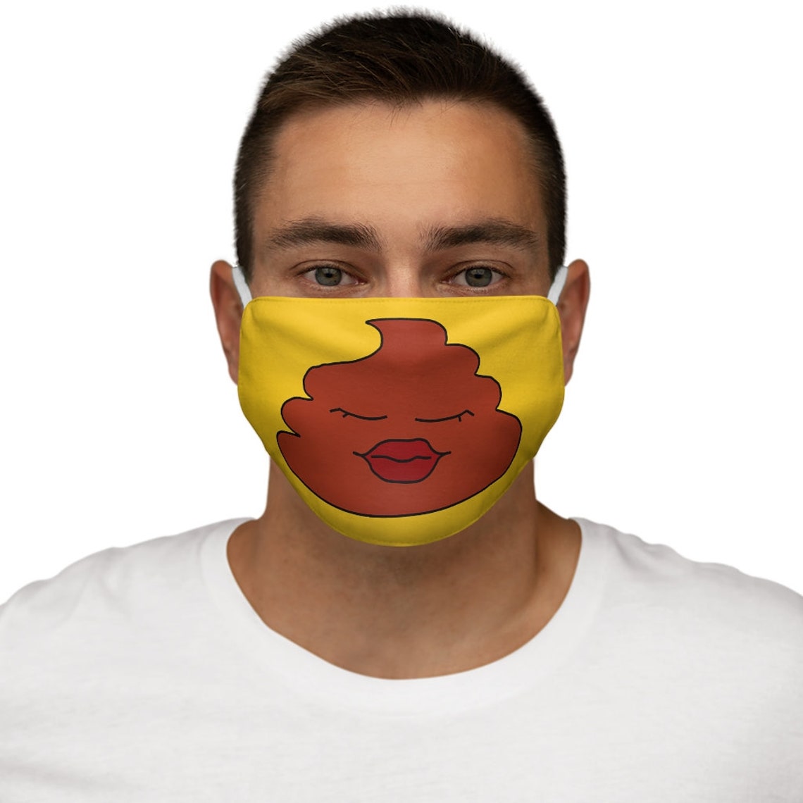 Peeing face mask funny face mask gift for her gift for him Etsy