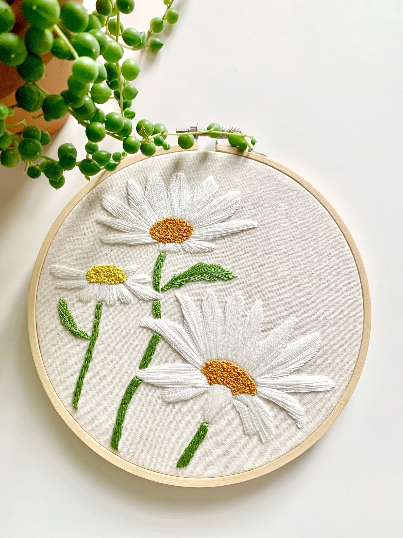 Wild Daisy Embroidery Kit. Embroidery Kit for Advanced Etsy