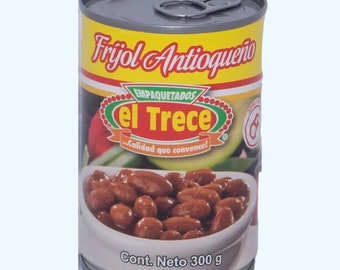 Colombian Antioquenos Canned Red Cargamanto Beans