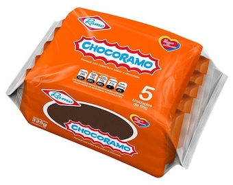 Colombian Chocoramo chocolate covered cake 5 pack