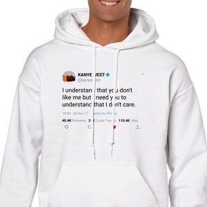 Kanye west twitter hoodie hotsell