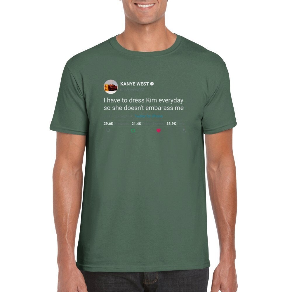 kanye west best dressed most unlikely to succeed shirt Very Rare And Beautiful Kanye West Center Class Photo Tee, Men's Fashion, Tops & Sets, Tshirts & Polo Shirts on Carousell