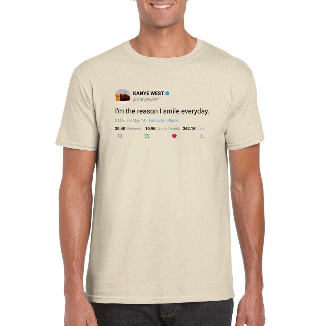 Kanye West Quote T-shirt 