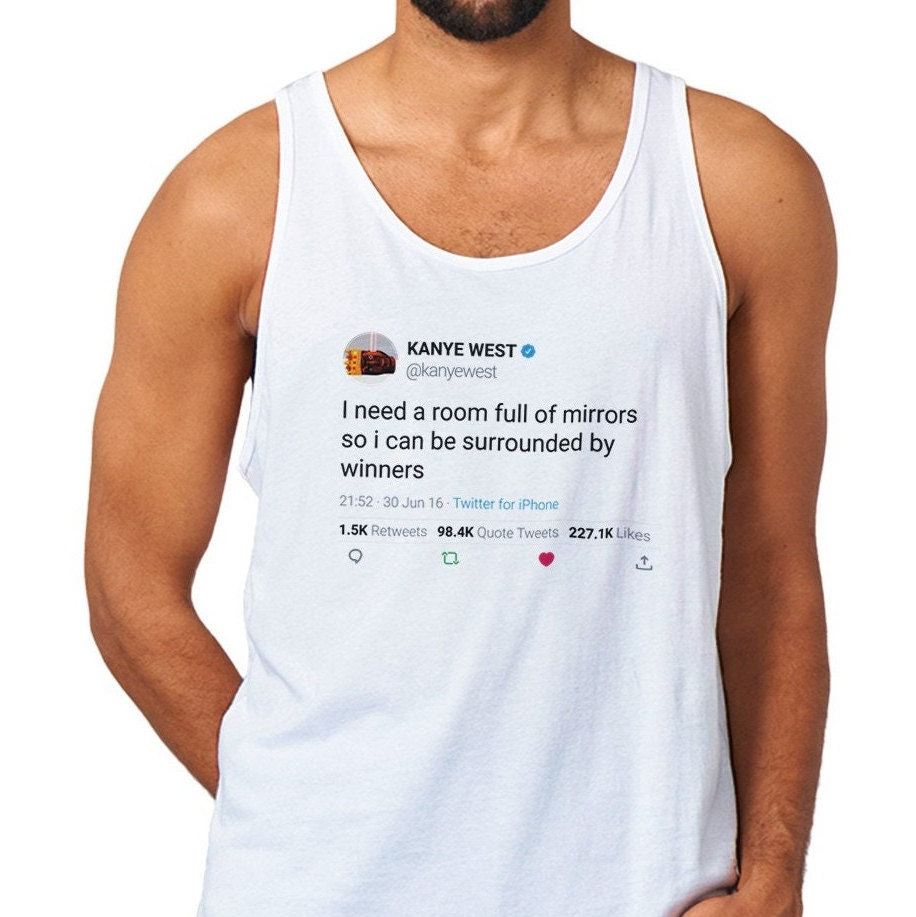 Kanye West Tank Top - Etsy