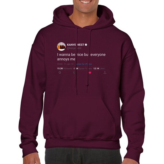 Kanye west twitter hoodie cheap