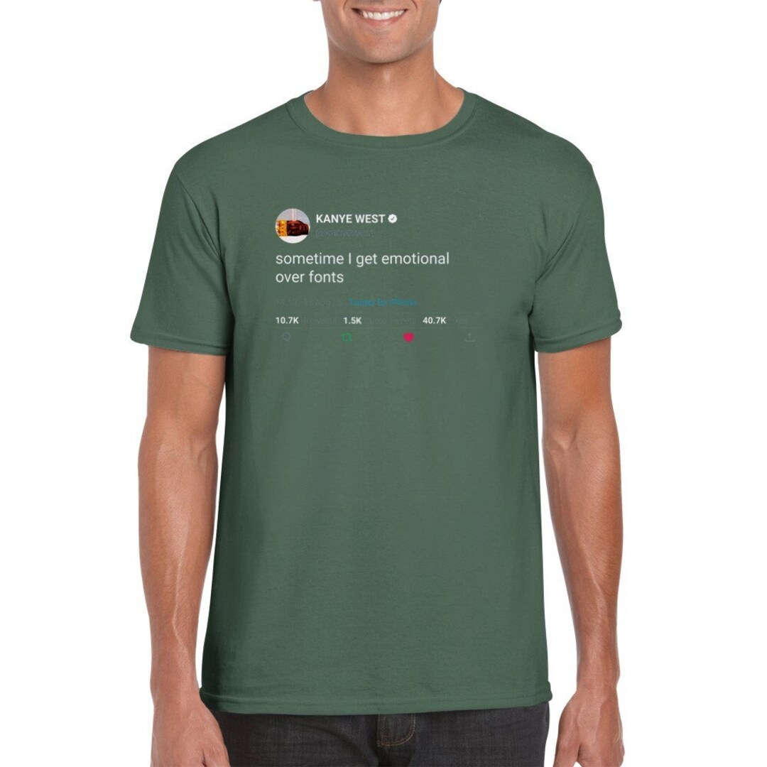 Kanye West Quote T-shirt 