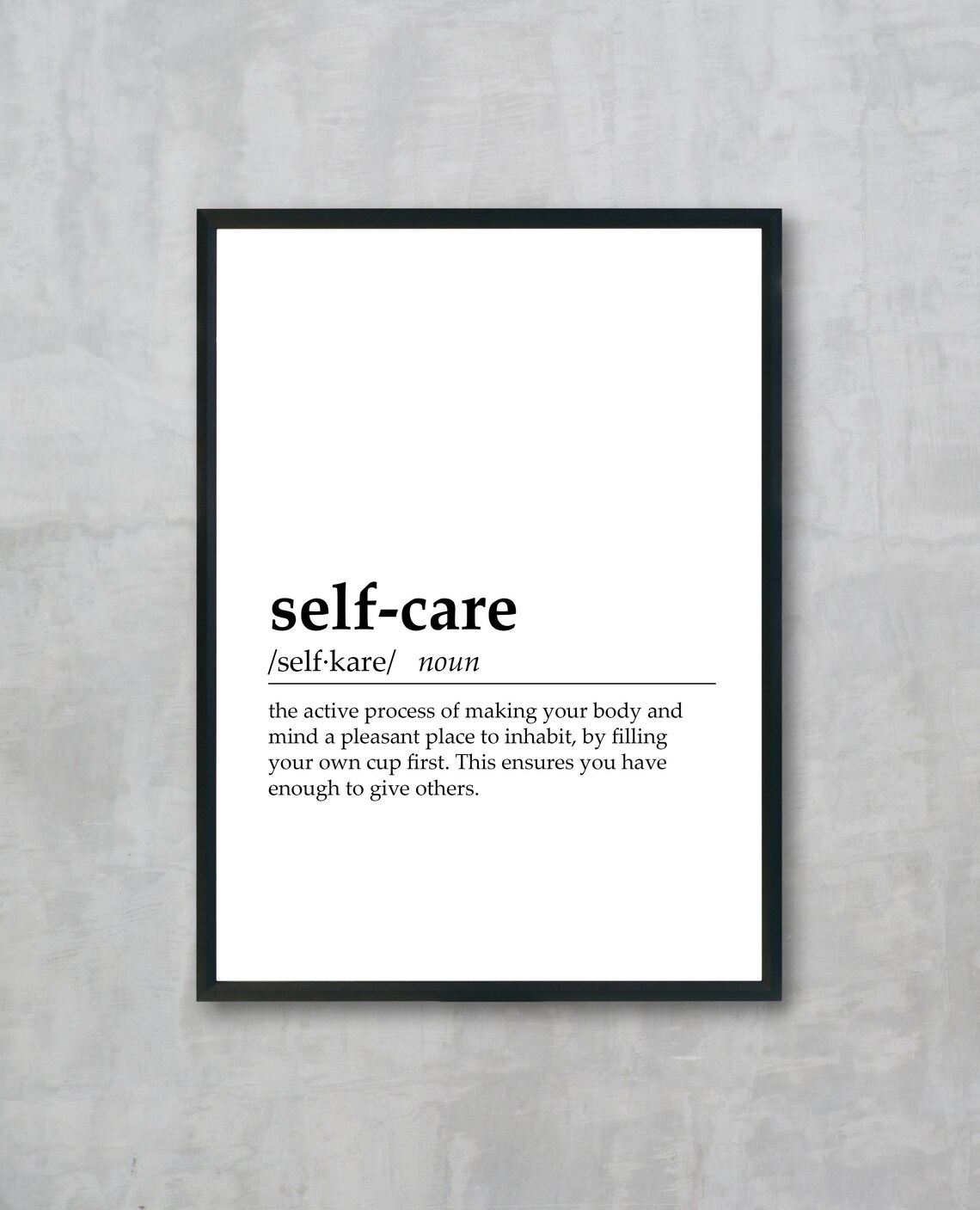 Mental Health Prints Therapist Office Decor Minimalist Etsy