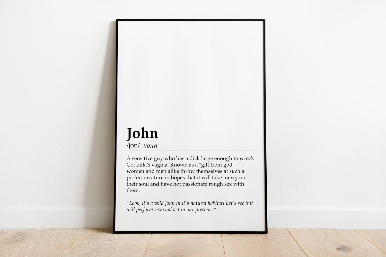 Gift For John John Gift John Name John Definition John Etsy