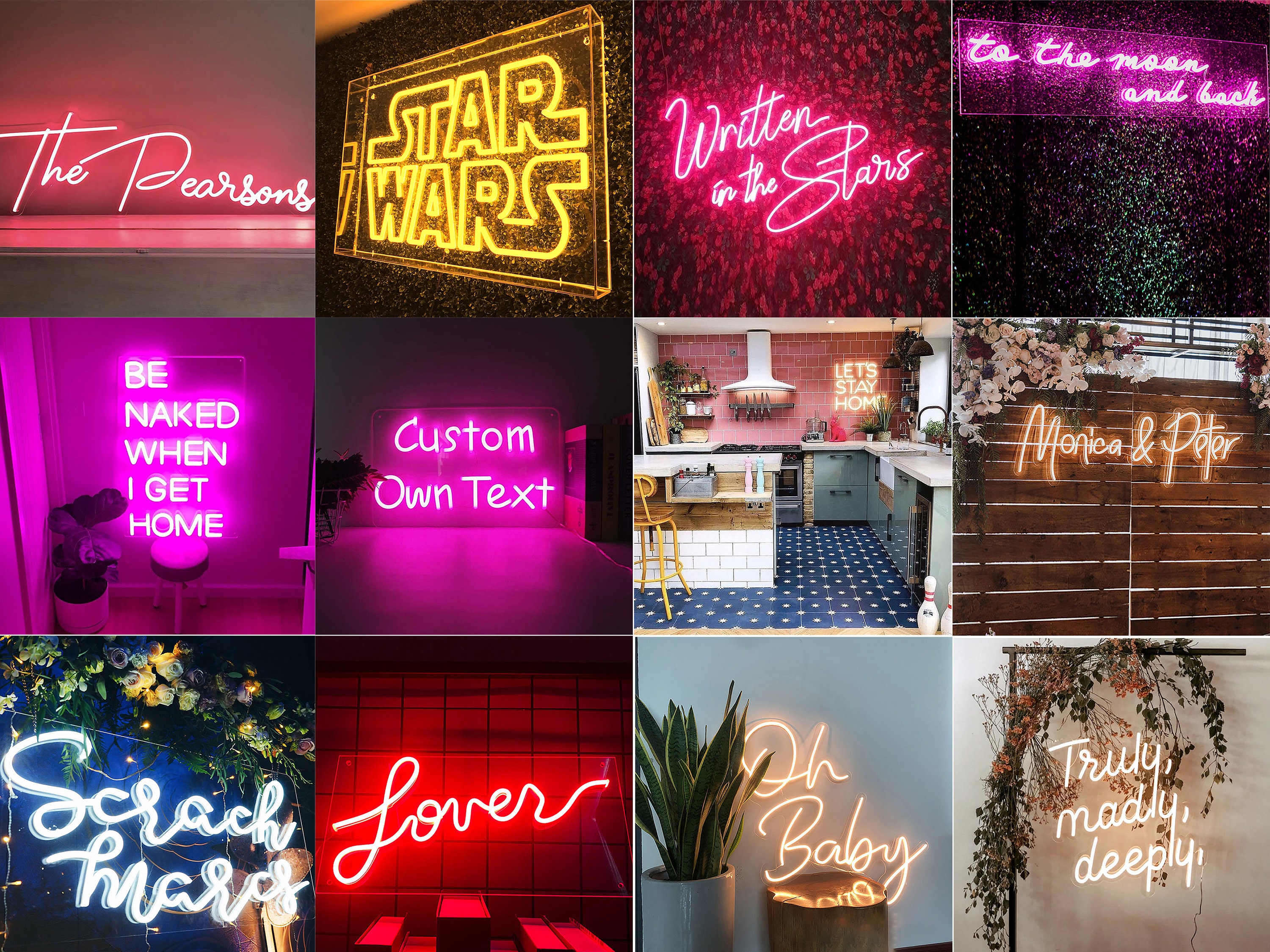 Neon Sign Custom Neon Sign for Wedding/Party/Bedroom/bar Etsy