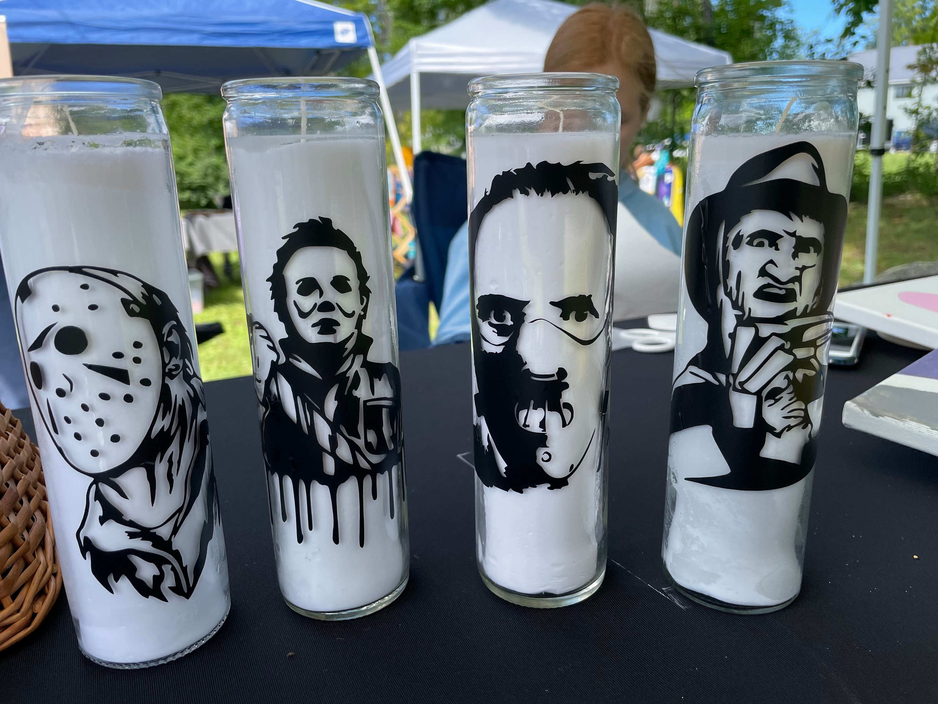 Horror Candles Etsy