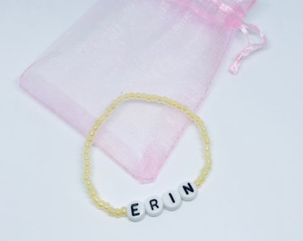 Custom Stretchy Name Bracelet