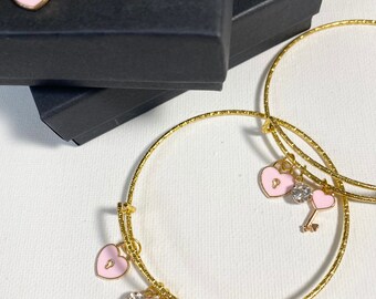 Key to my Heart Bangle