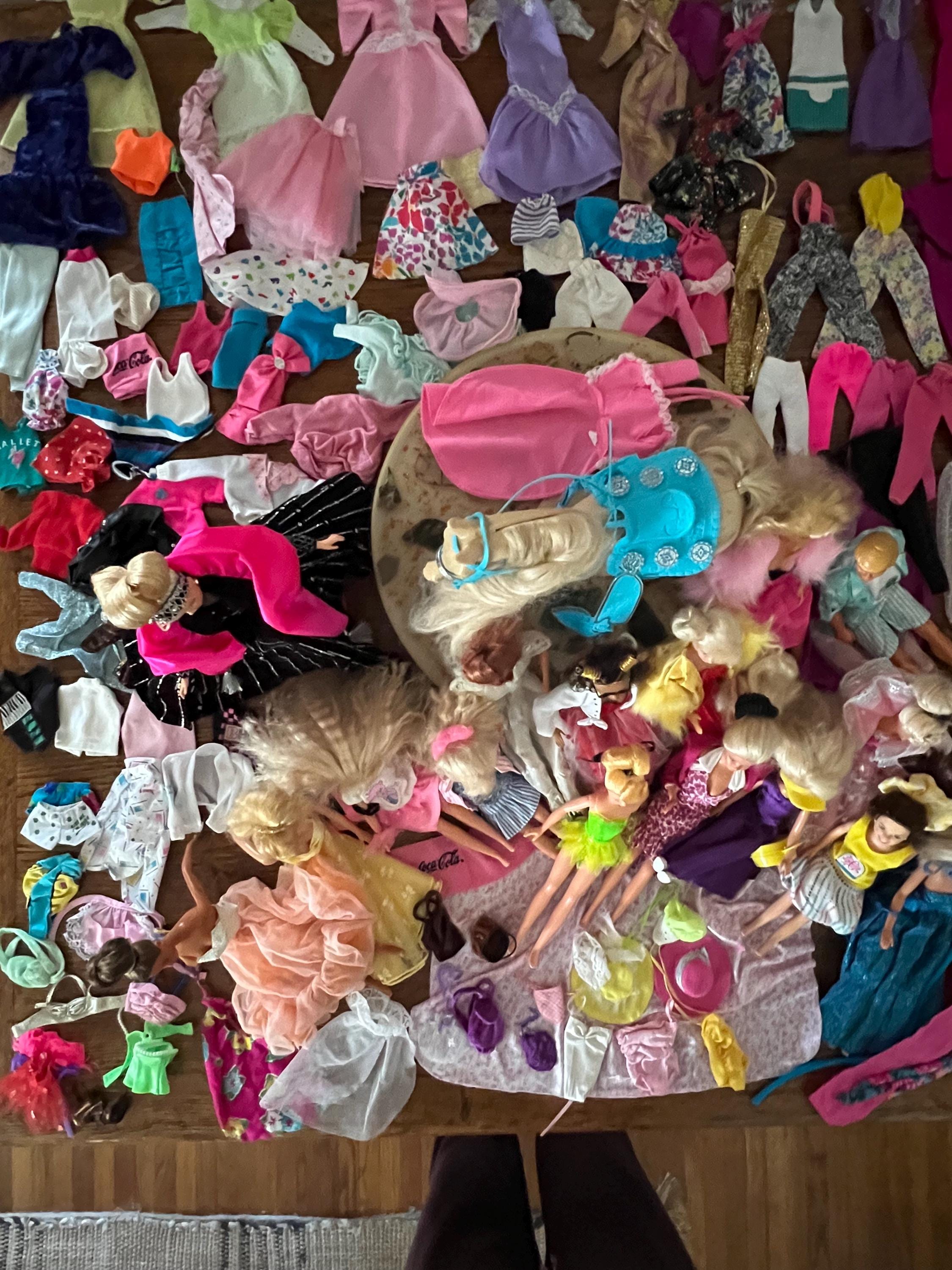 Huge Barbie Lot Etsy