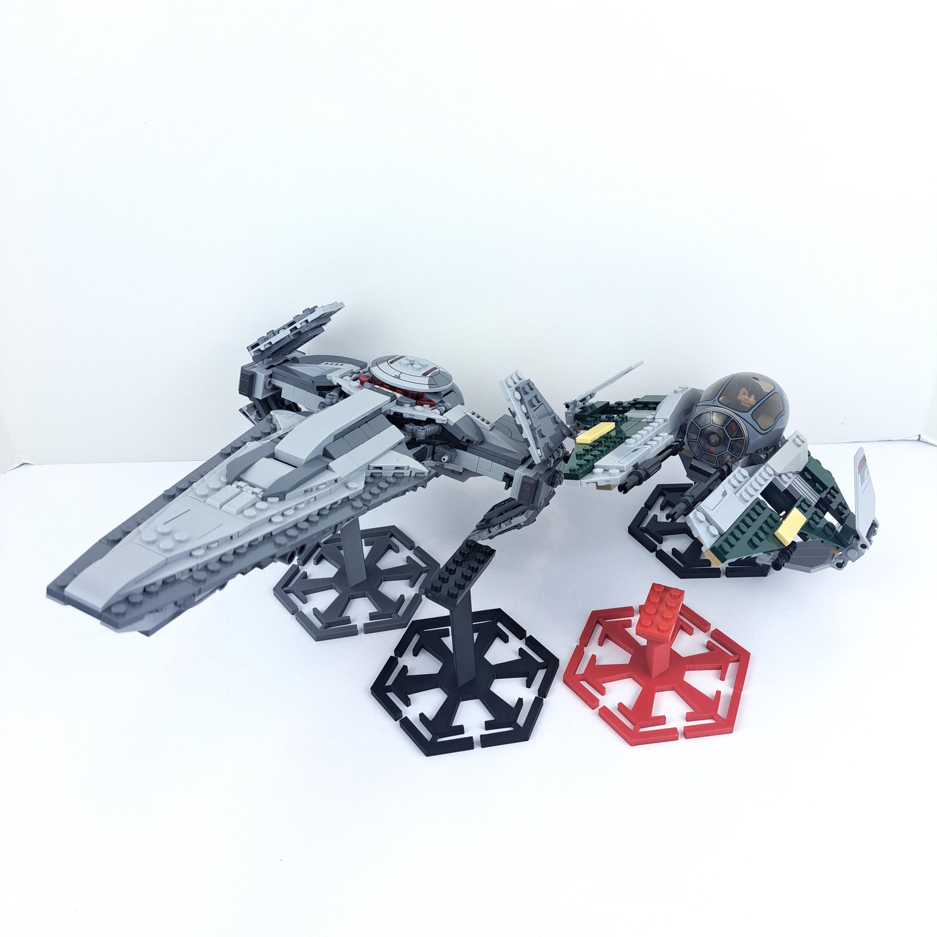 Display Stand for Lego Star Wars- SITH Flight Display Stand Base 3D ...