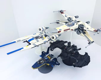 Base redonda para exhibición de Lego: Star Wars, Marvel, DC, Batman, City, Space Flight. Impresión 3D. Múltiples tamaños y colores.