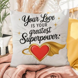 Seu amor é seu maior superpoder: autocuidado com travesseiros internos e externos para relaxamento, atenção plena e bem-estar emocional