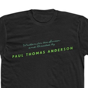 Written and Directed by Paul Thomas Anderson Inherent Vice Shirt Black