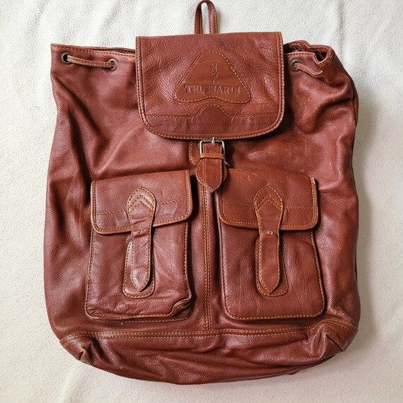 Vintage Leather Backpack Bag College – BLINK LEATHER